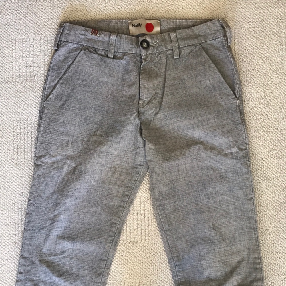 Notify jeans Japanese fabric chinos sz 26